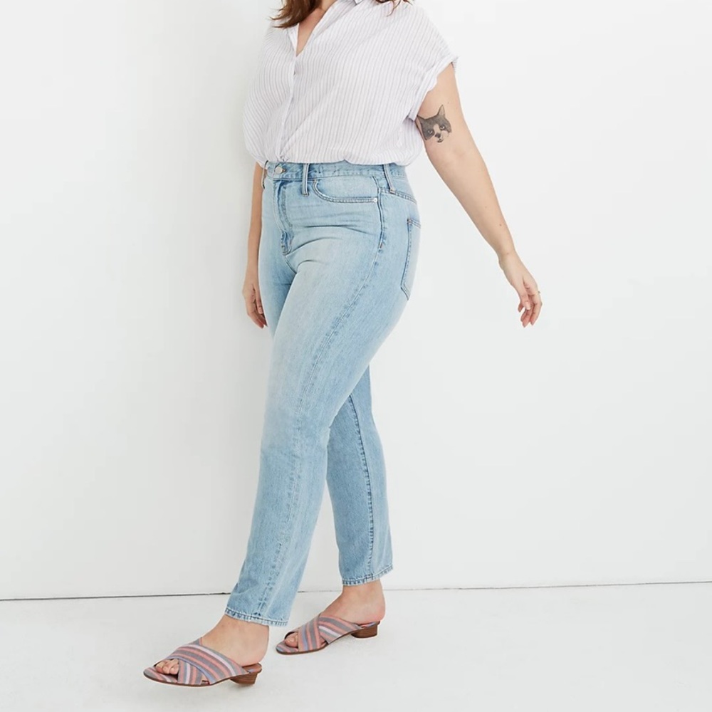 MADEWELL Curvy Perfect Vintage Jean in Fitzgerald